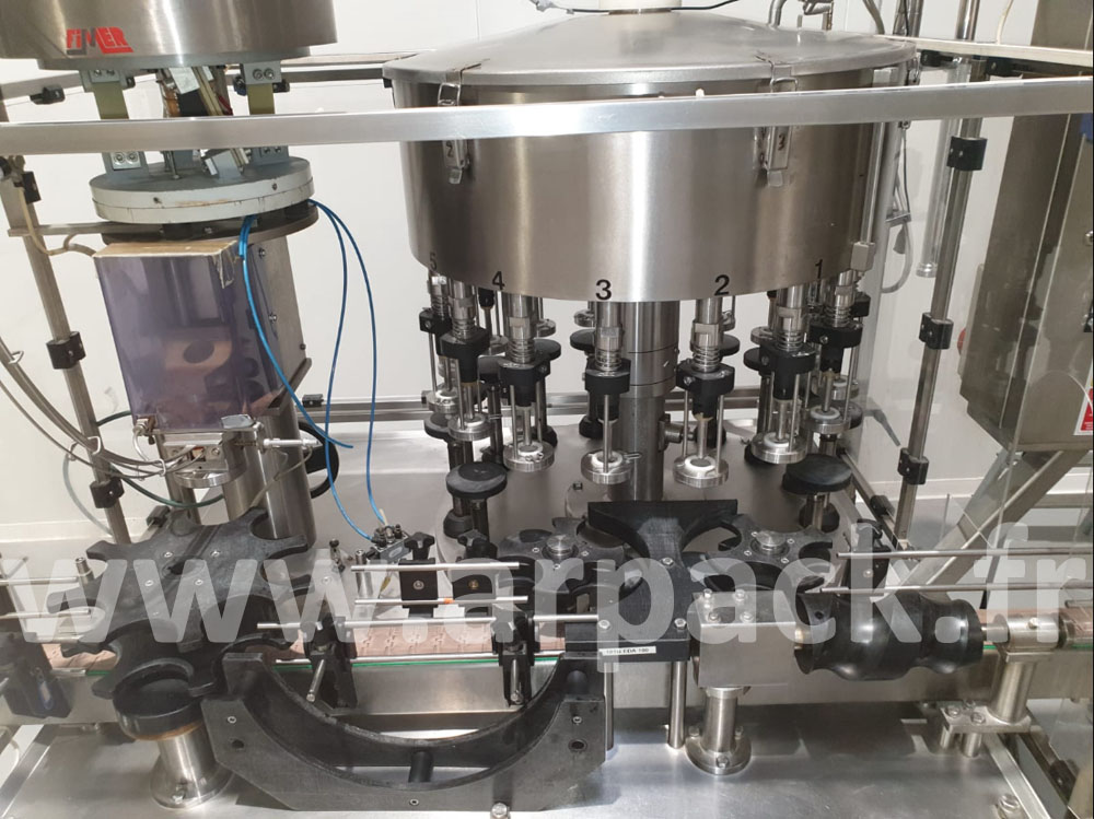 Groupe d'embouteillage Fimer bouchon à tête Groupe d'embouteillage Fimer bouchon à tête