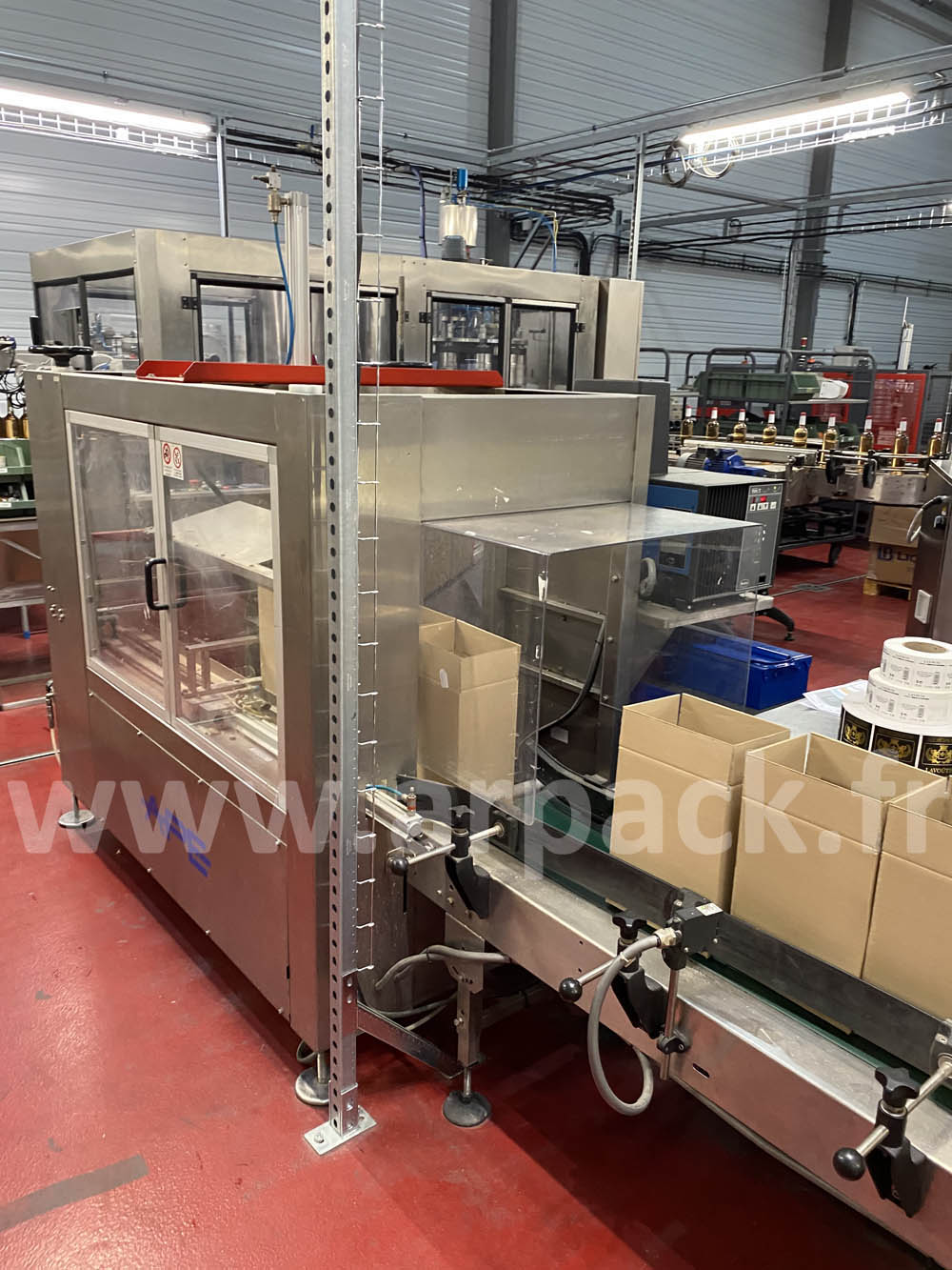 Formeuse de caisses americaines, encaisseuse, fermeuse