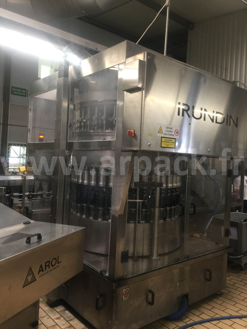 Автомат розлива Irundin 36 вентилей