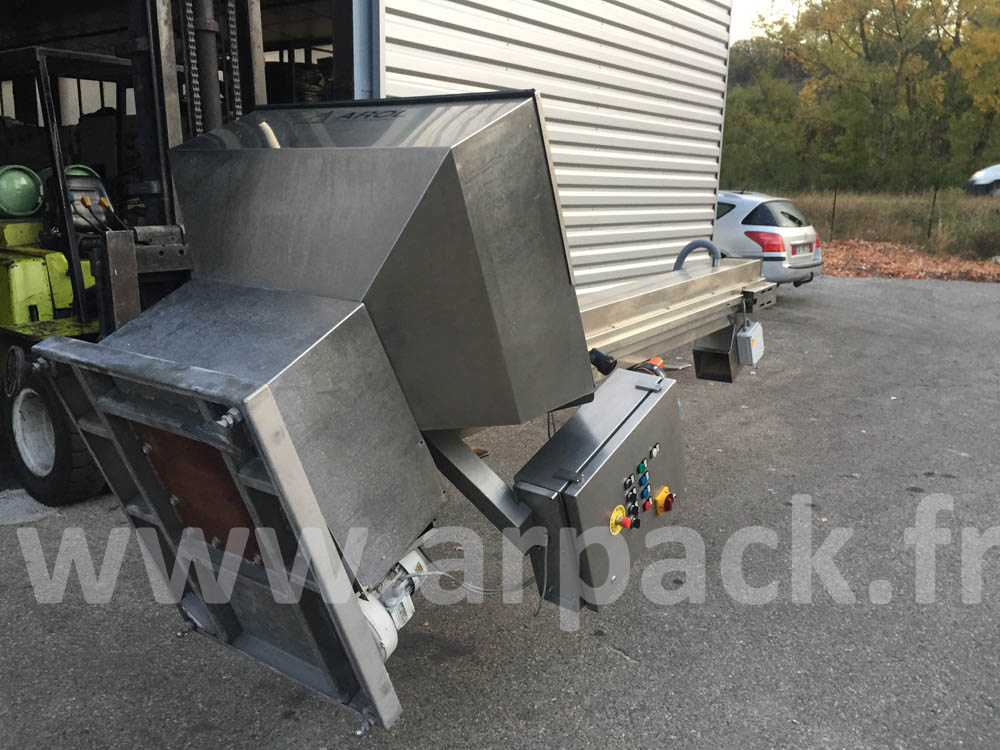 Alimentateur de capsules, bouchons Arol