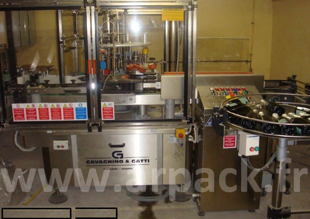 Machine à habiller crémant champagne cidre bière