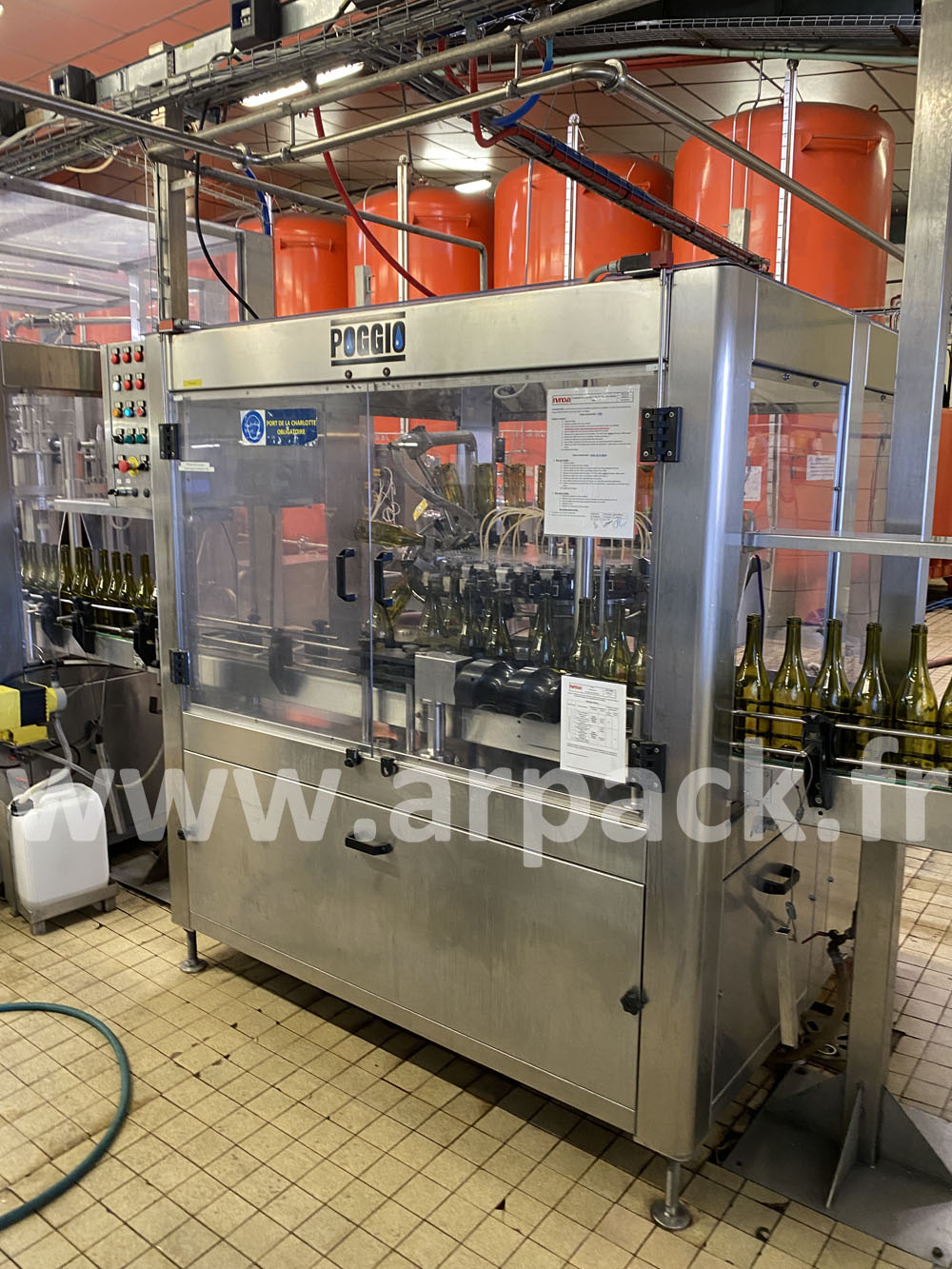 Rinceuse de bouteilles