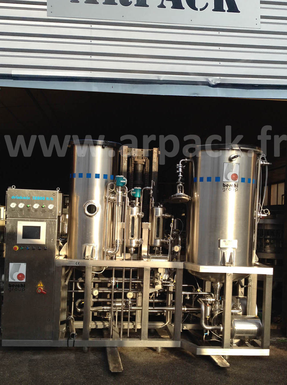 Carbonateur - mixeur Berchi