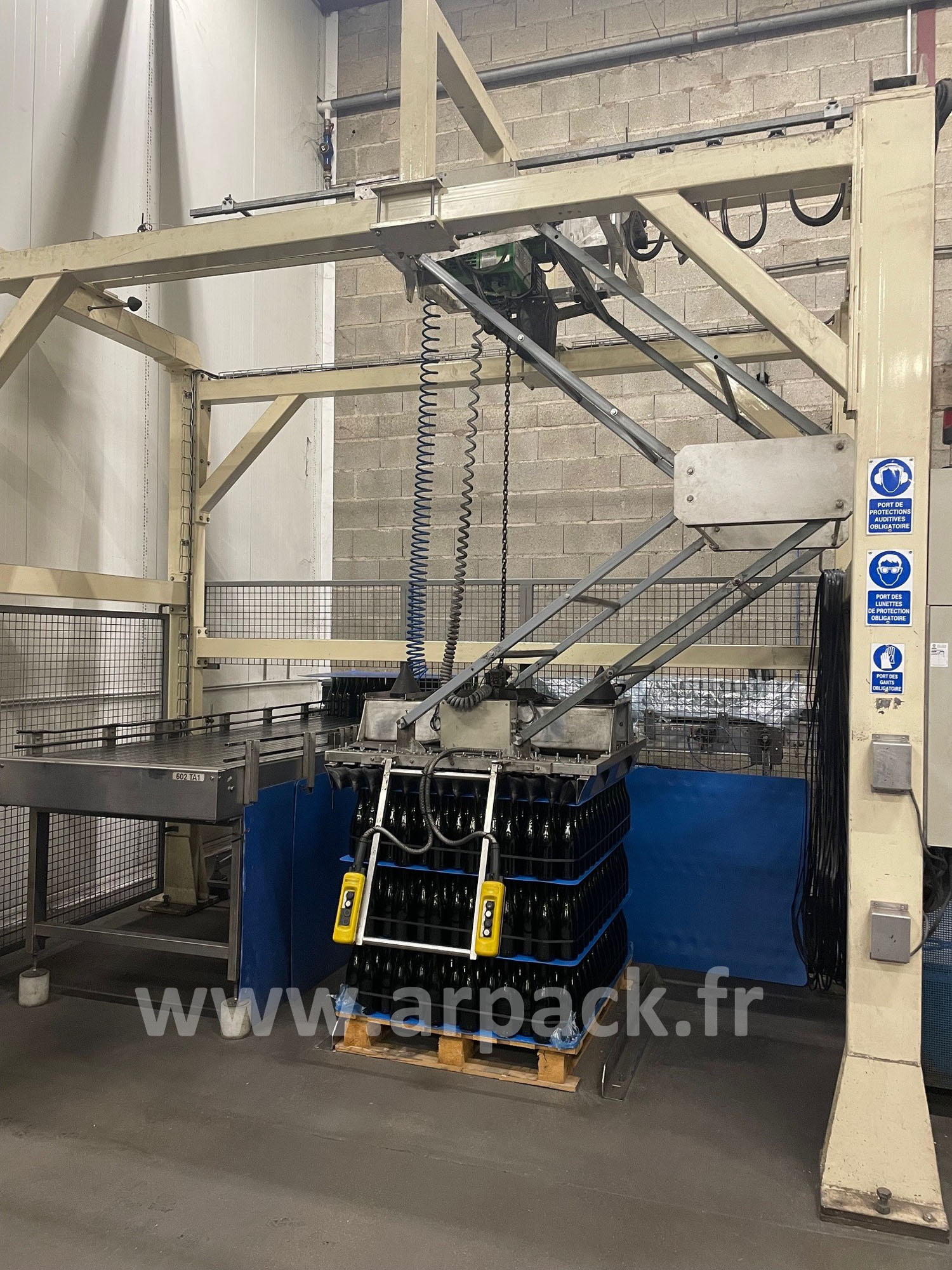 Dépalettiseur 6000 b/h 