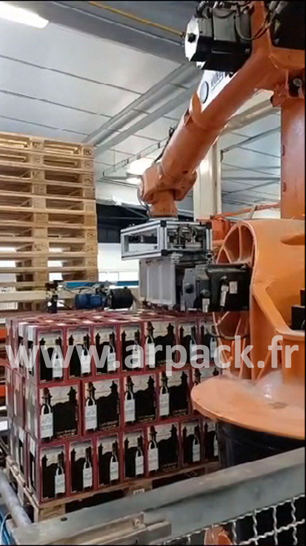 Robot palettiseur Kuka