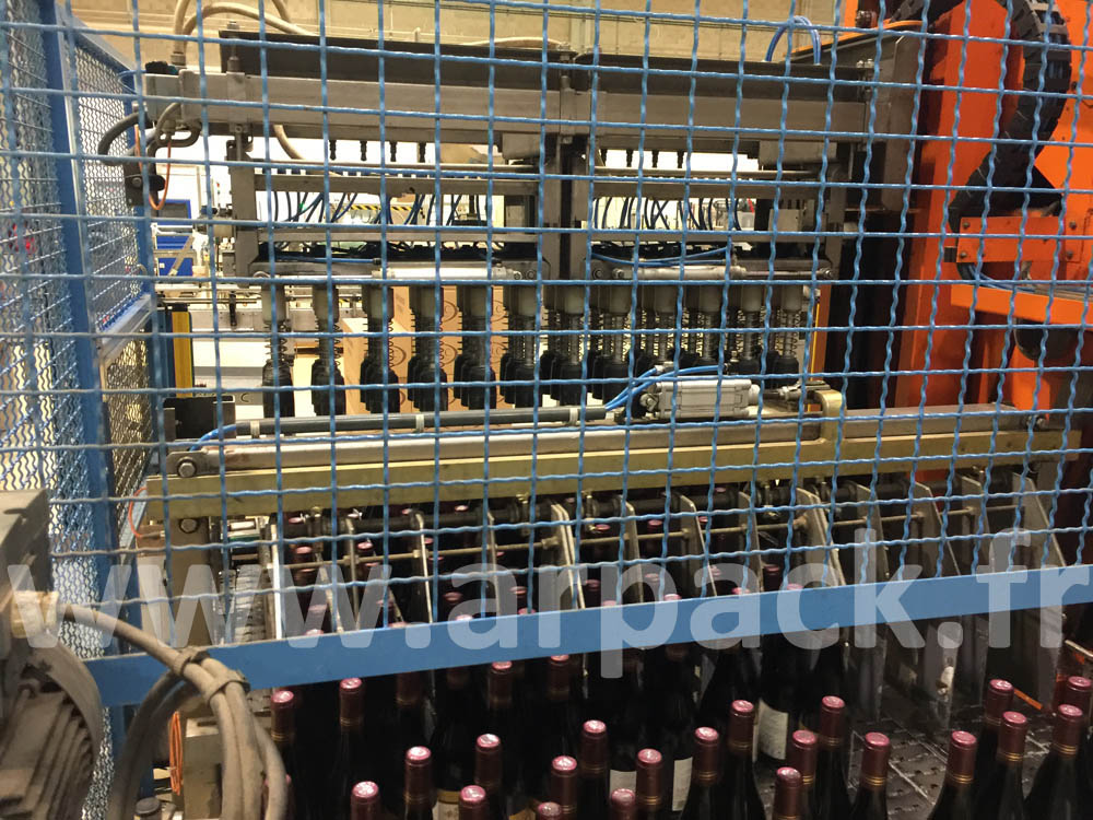 Encartonneuse de bouteilles d'occasion 