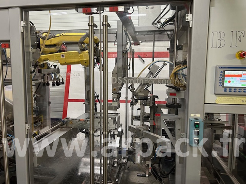 Machine de montage de carton wrap pour BIB DS Smith