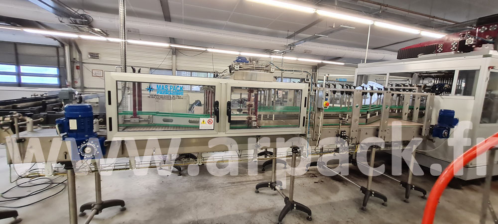 Encaisseuse Maspack 8000 bouteilles/heure