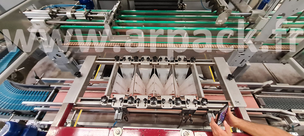 Encaisseuse Maspack 8000 bouteilles/heure