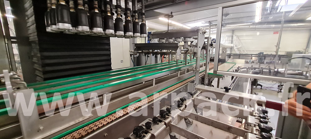 Encaisseuse Maspack 8000 bouteilles/heure