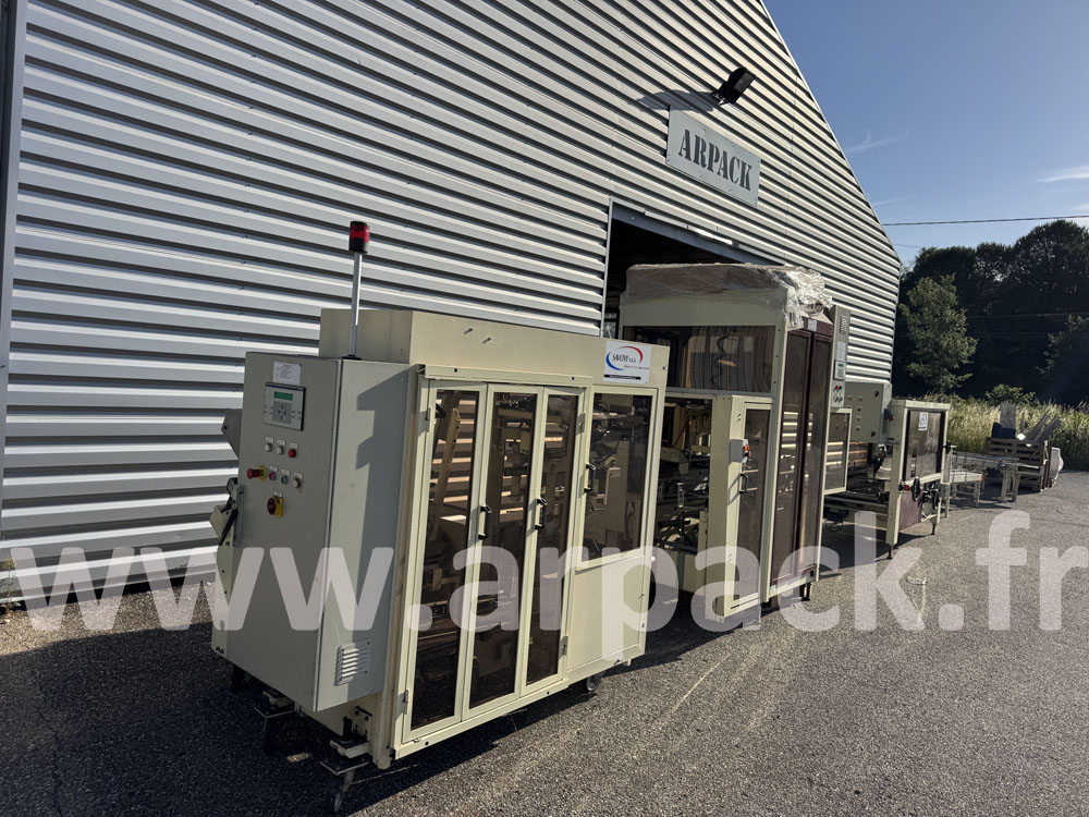 Fin de ligne formeuse encaisseuse encolleuse Savoye
