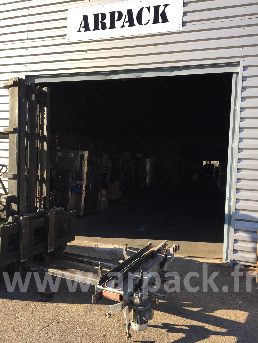 Convoyeur de cartons