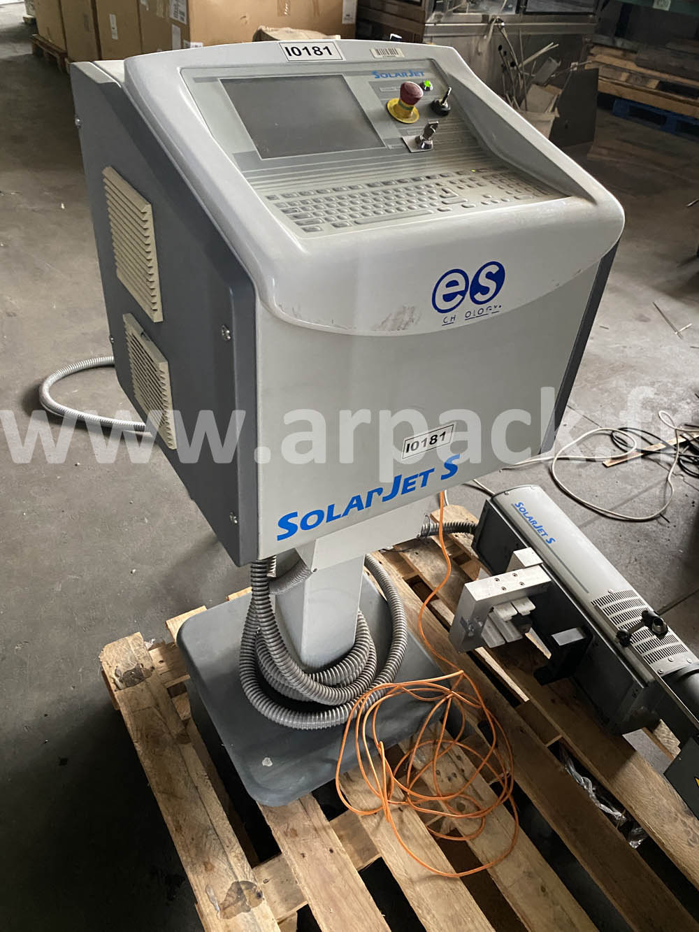 Laser gravage bouteille ES Technology Solar jet S 2.0 25W