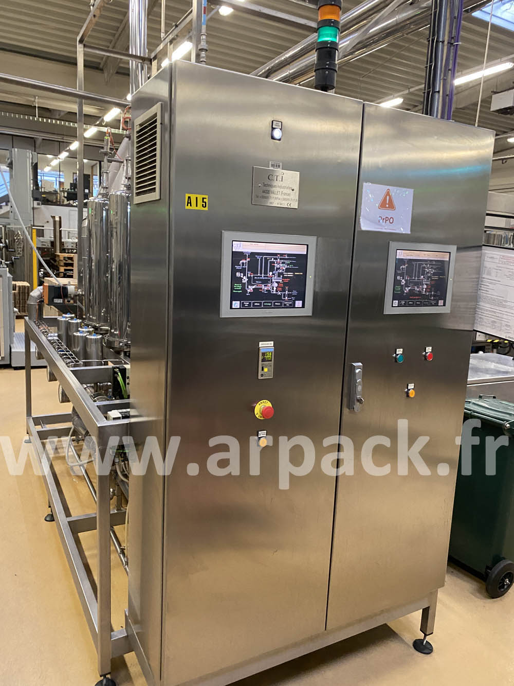 Palette de filtration / NEP automatique