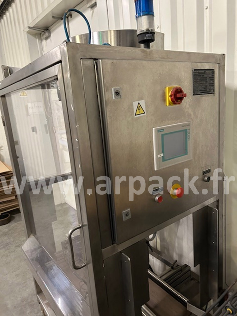 Machine de pose de poignée Scholles sur Bag-in-Box