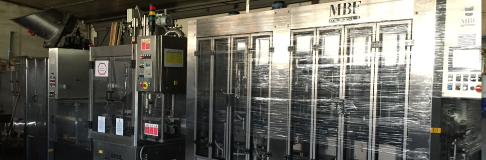 Centaines de machines en stock